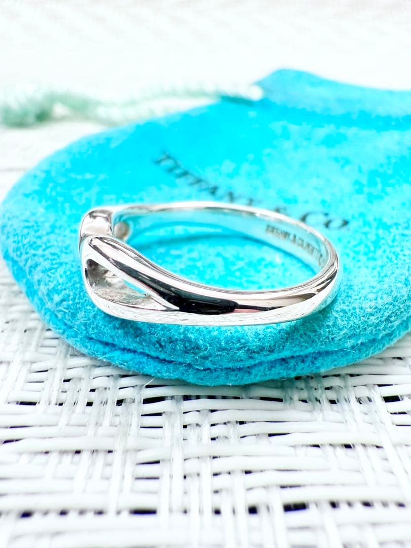 ティファニー 指輪　12.5号　エルサペレッティ オープンティアドロップ リング