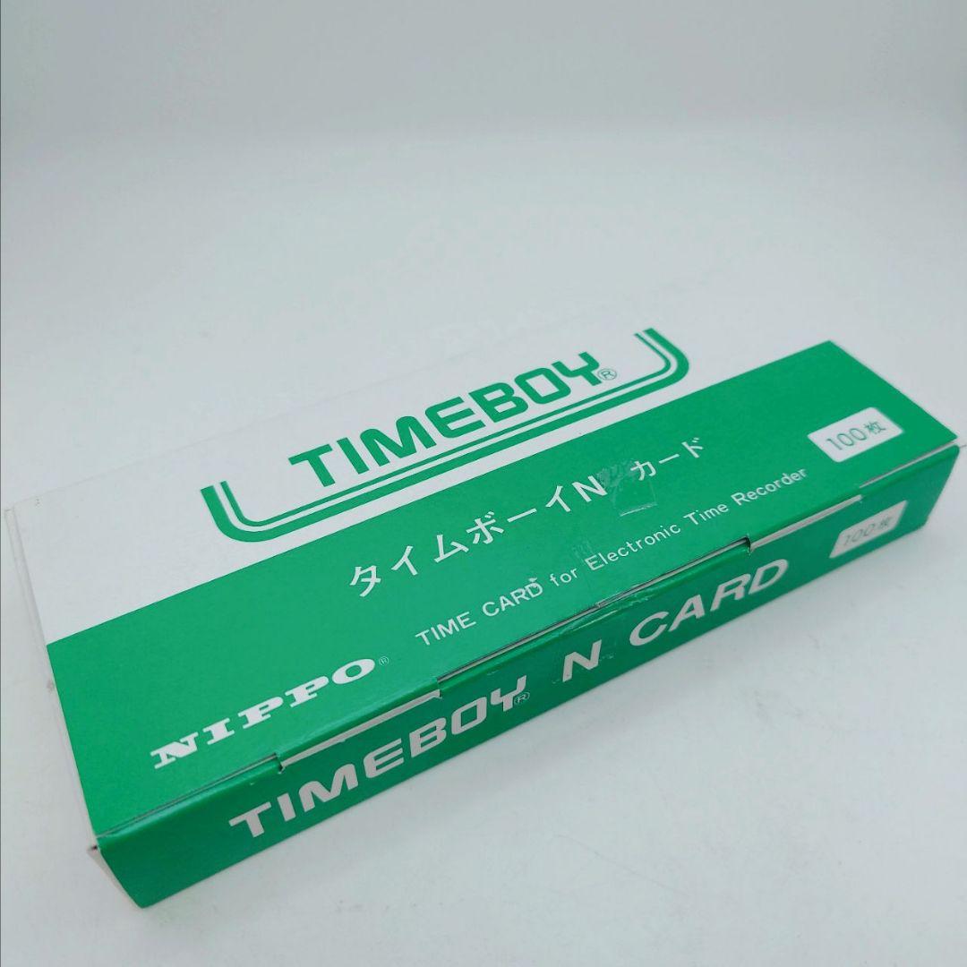 NIPPO タイムレコーダー (タイムボーイ8プラス）タイムカード付き！