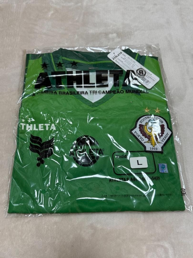 新品　東京ヴェルディ とある科学の超電磁砲 コラボユニフォーム 御坂美琴モデル