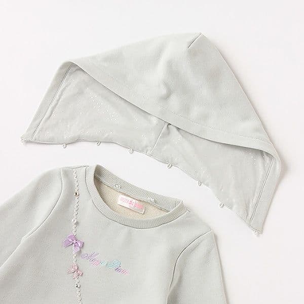 【新品】mezzopiano ユニコーン ポシェット風 ワンピース 140