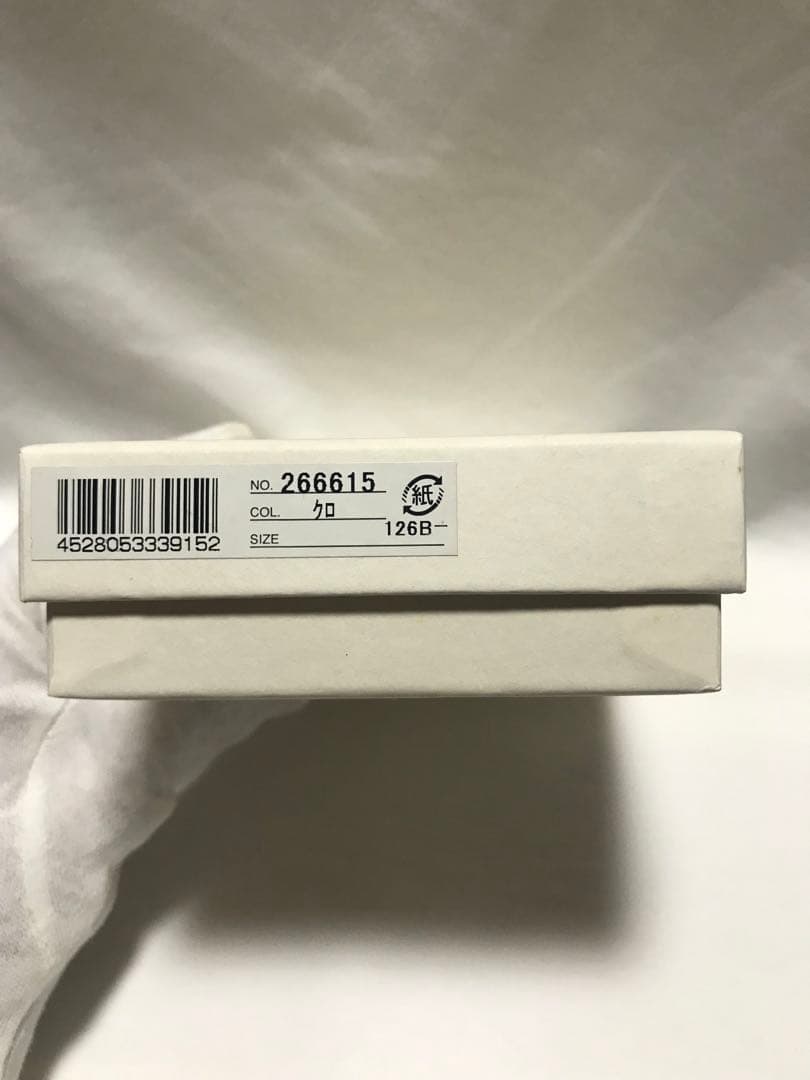 【新品・未使用】TAKEO KIKUCHI 牛革　二つ折り財布 ブラック