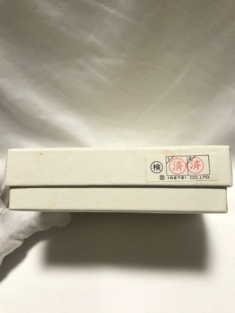 【新品・未使用】TAKEO KIKUCHI 牛革　二つ折り財布 ブラック