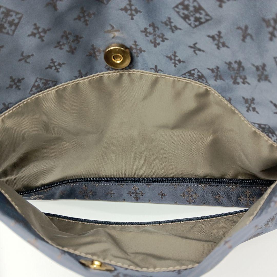 8-12 russet ラシット　ネイビー ボストンバッグ