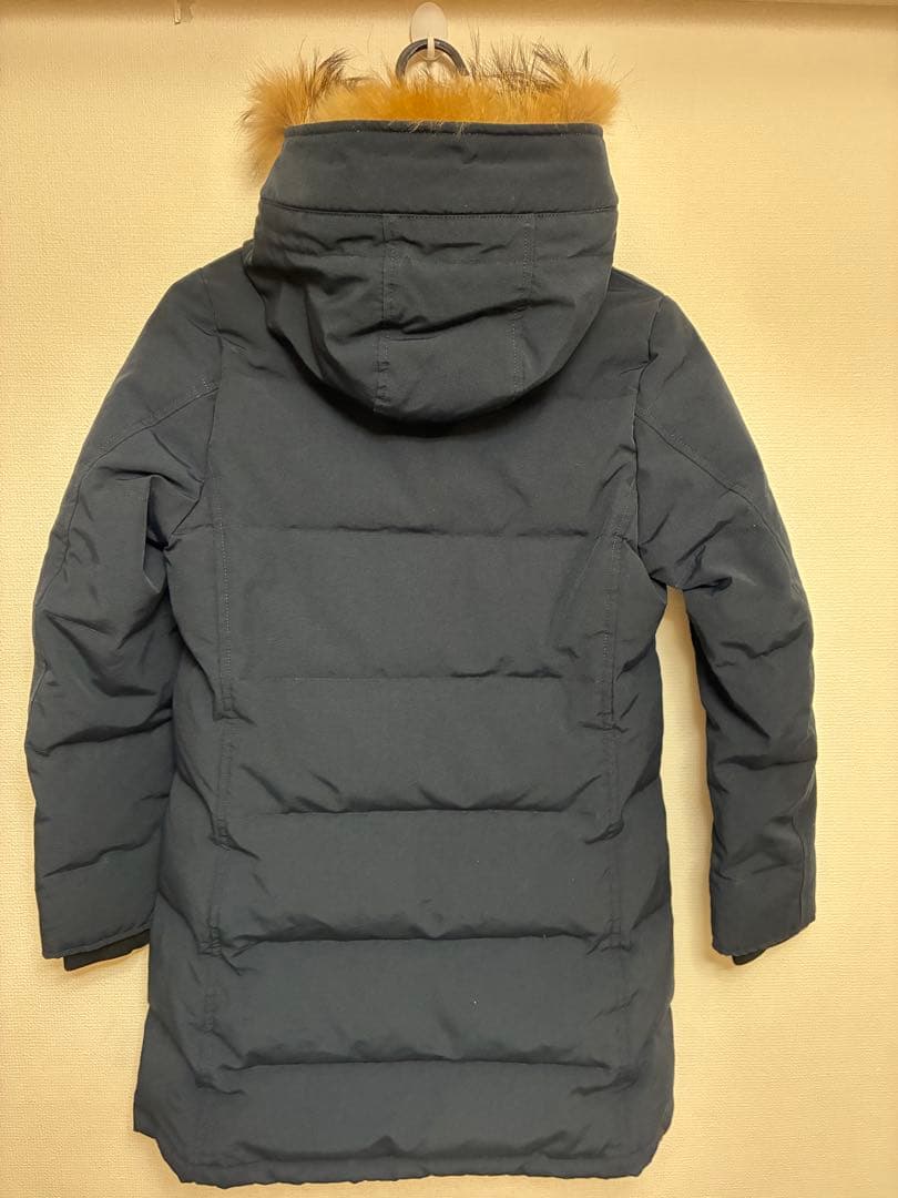 DANTON ネイビー ダウン　コート　34