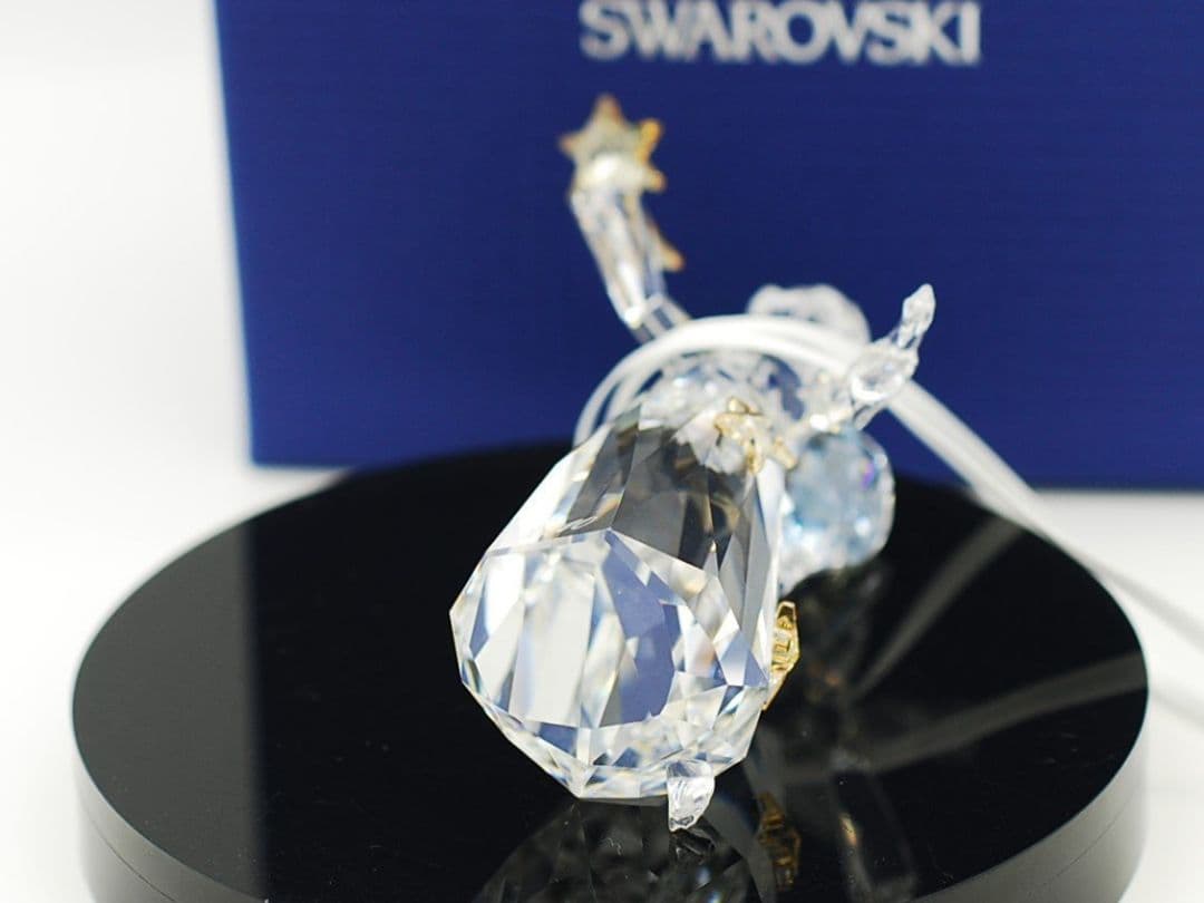 スワロフスキー クリスタル2010年度限定 エンジェル天使 オーナメント 置き物