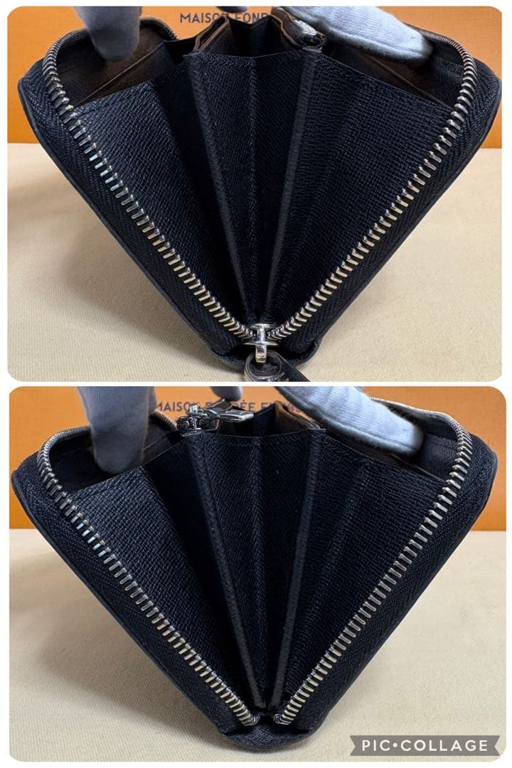 【美品】ルイヴィトン エピ ジッピーウォレット 黒 ノワール 長財布