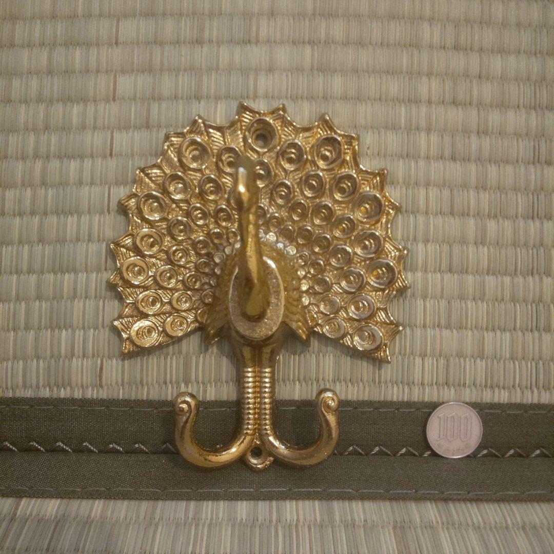 ゴルド、アンチーク風、ヨーロッパ産ウォールフック