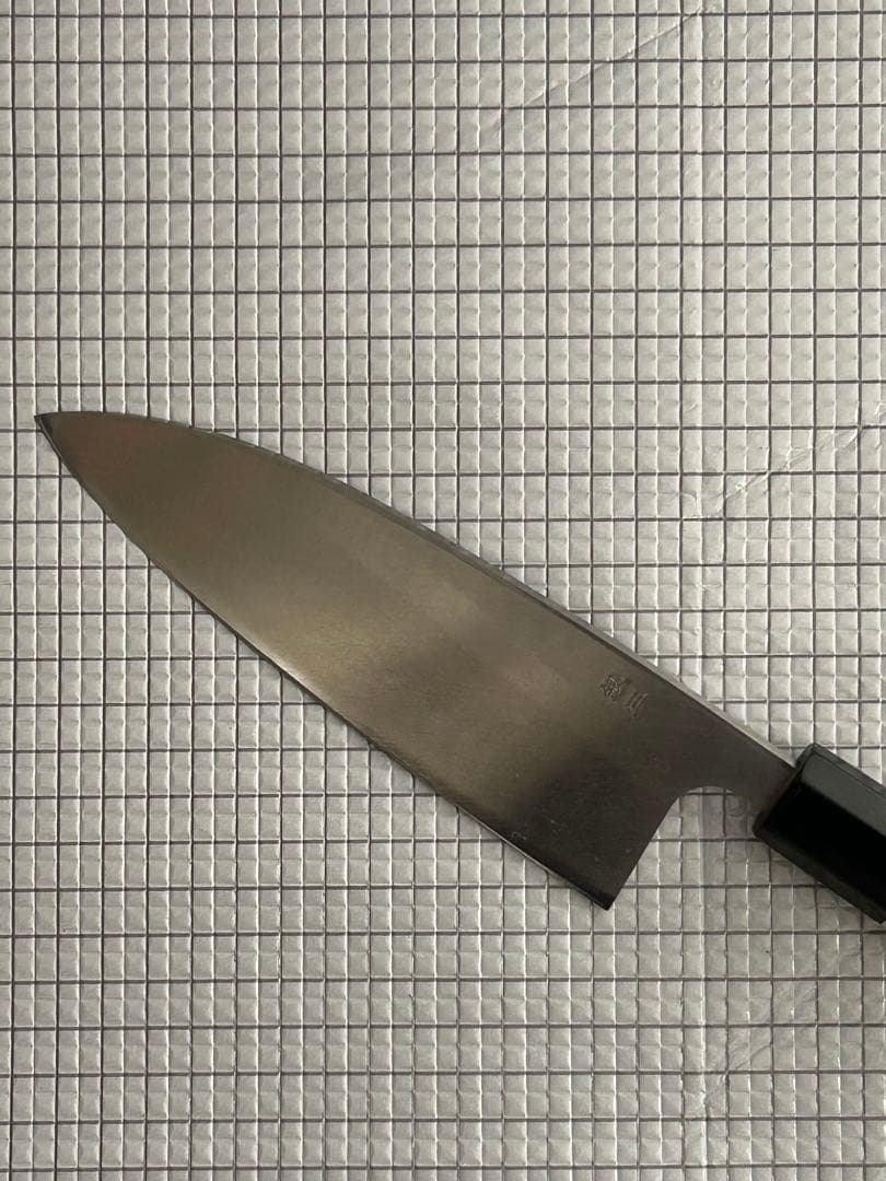 包丁 出刃包丁 銀三 165mm 水牛八角柄 ステンレス ④