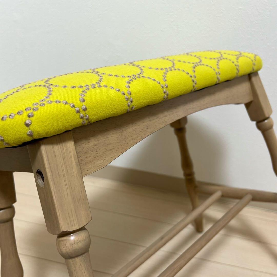 ミナペルホネン スツール タンバリン スリム 【イエロー/グレー】 椅子 ベンチ