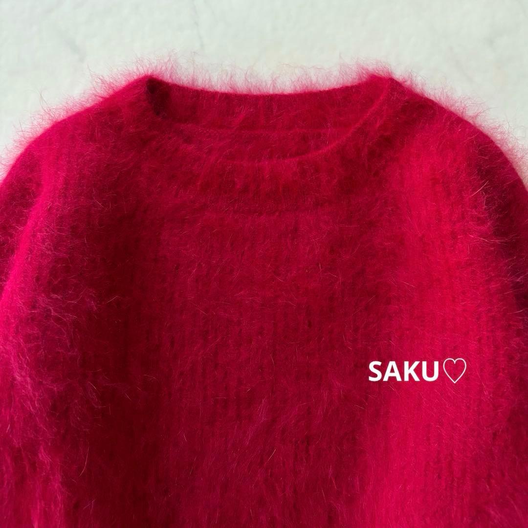 定価2.3万 ウィムガゼット× Marisol アンゴラファーニットプルオーバー