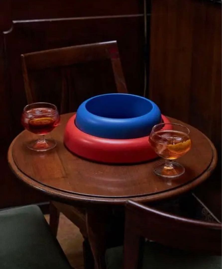 raawii omar 皿　食器　器　作家もの　北欧　赤　レッド　アート　HAY