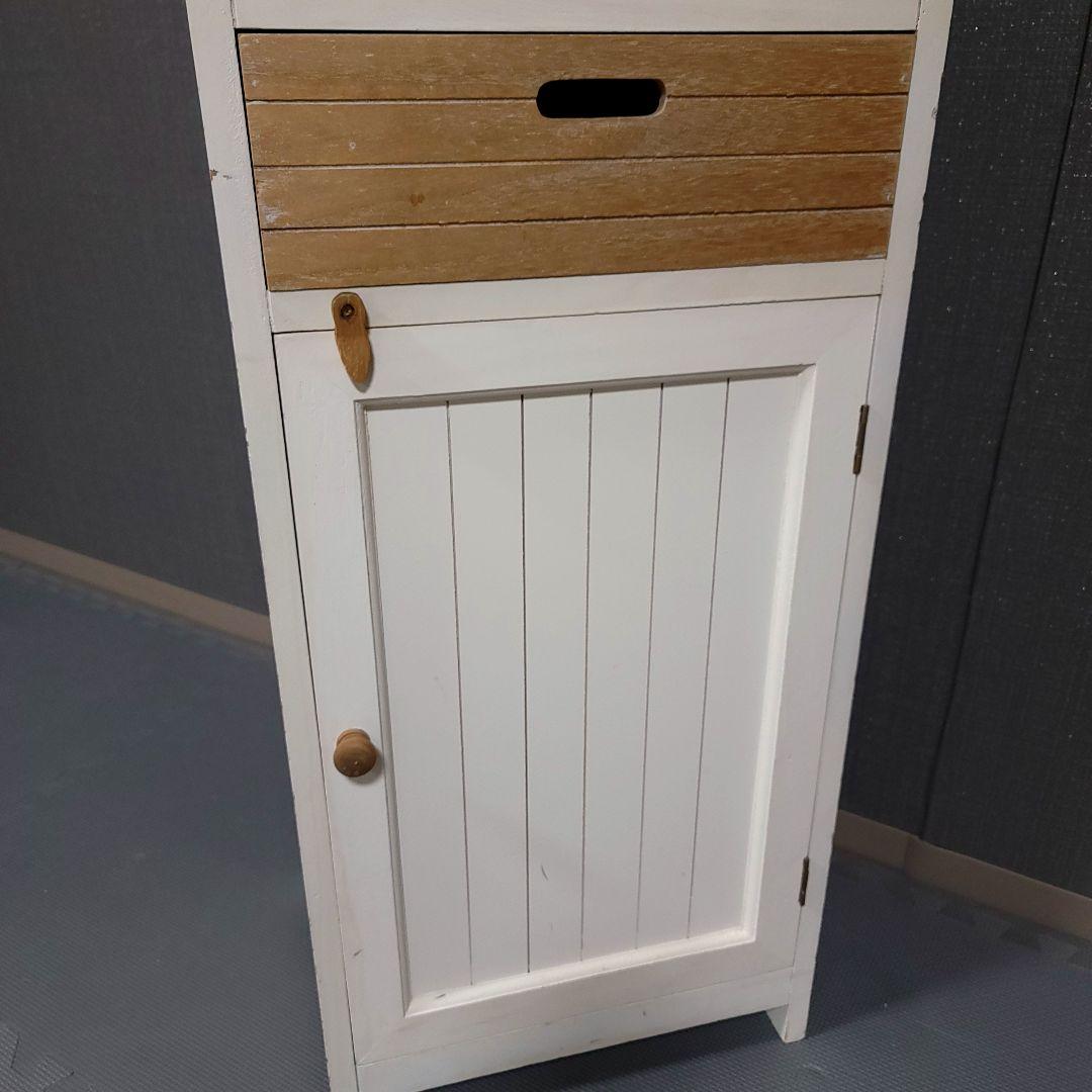 天然木トールキャビネット 45×35×150(cm)