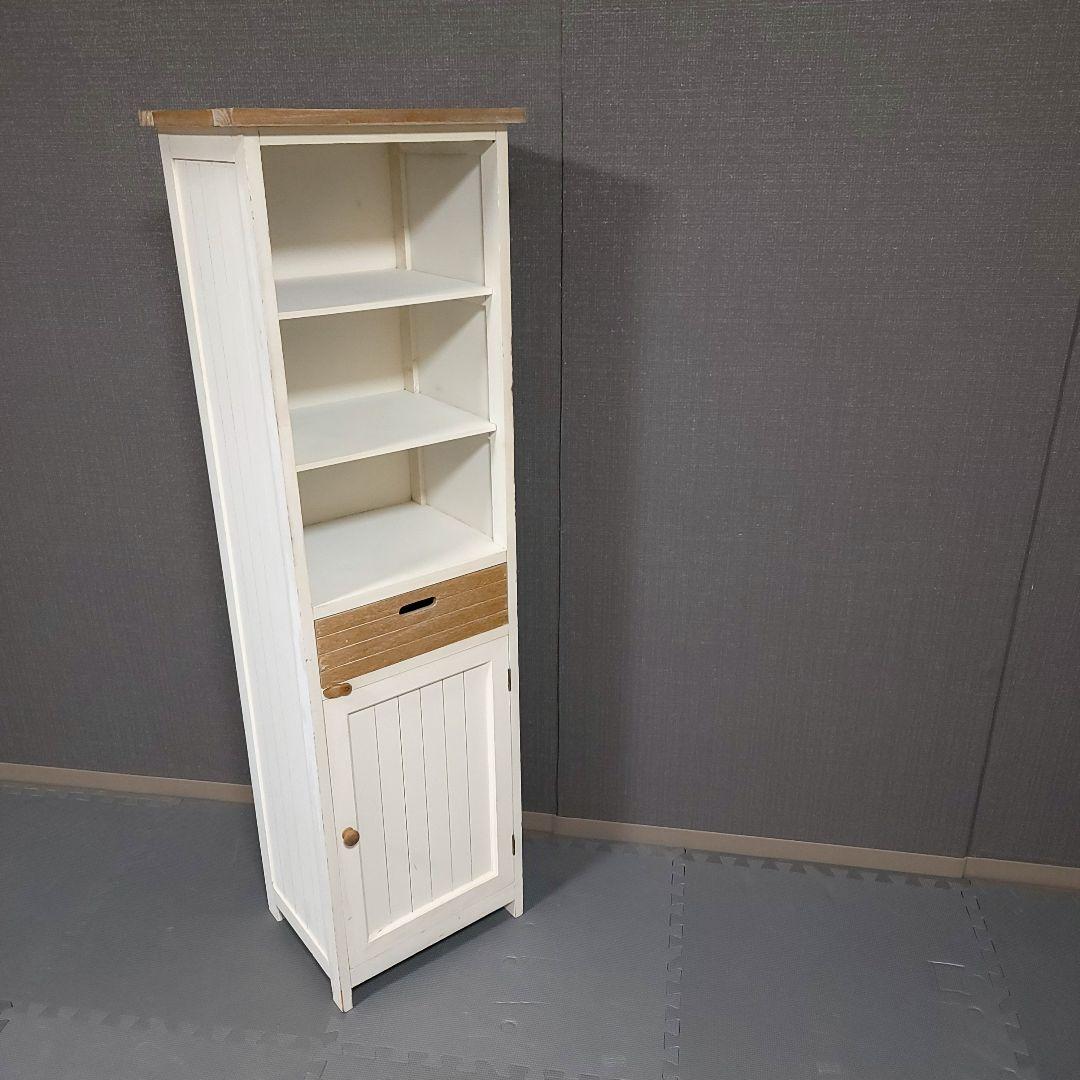 天然木トールキャビネット 45×35×150(cm)