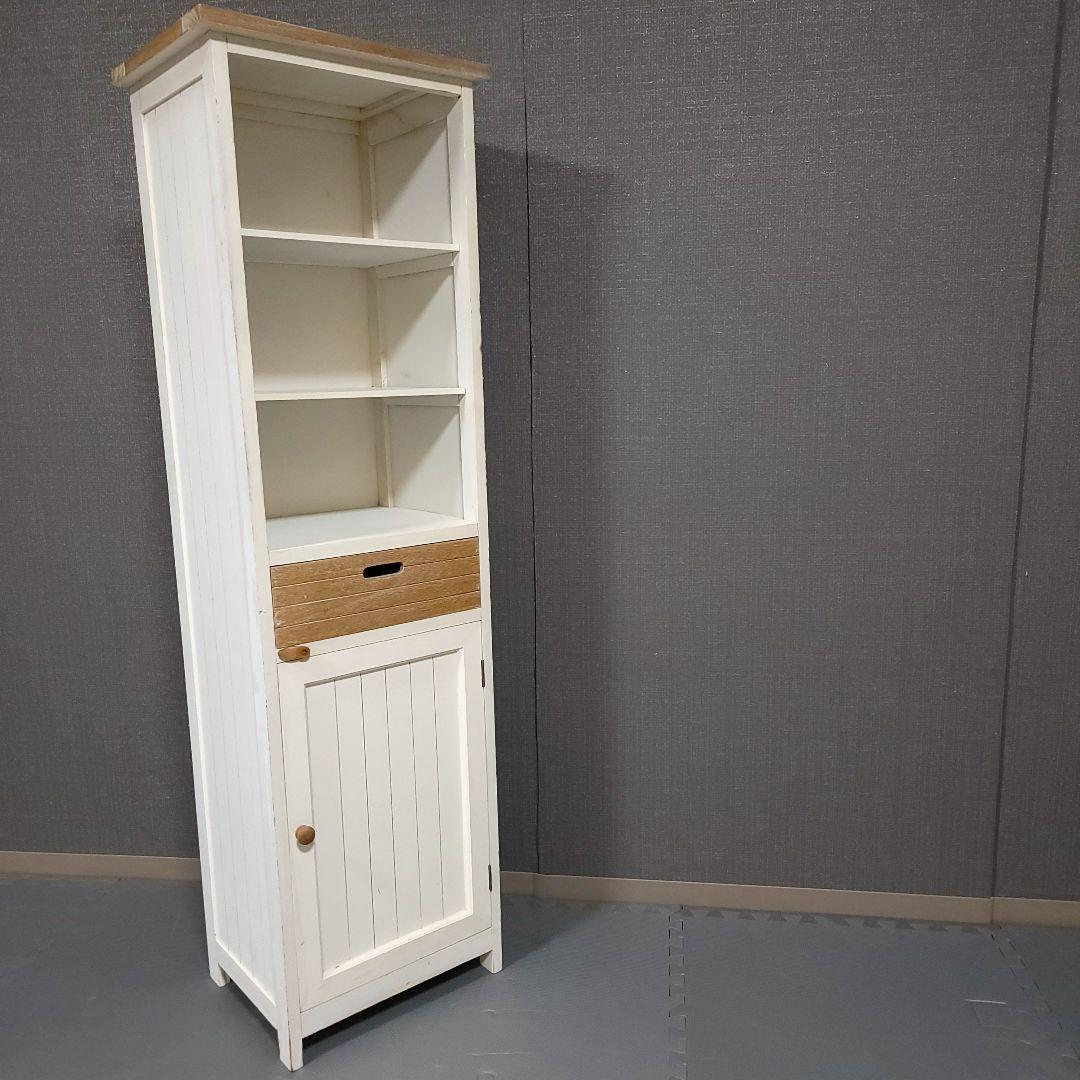 天然木トールキャビネット 45×35×150(cm)