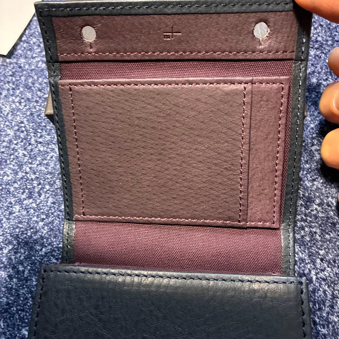 【新品未使用】m+ エムピウ ミッレフォッリエ 2 P25 ネイビー