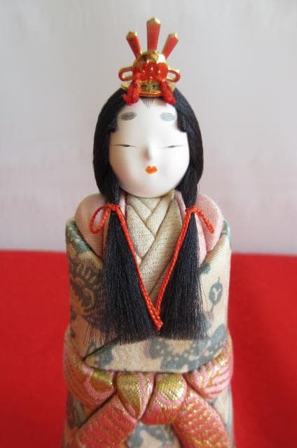 特別価格　人形作家　野村嘉光作　木目込み人形　親王びな