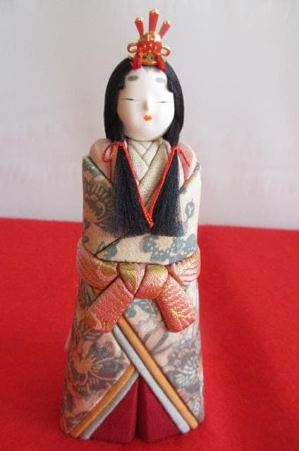 特別価格　人形作家　野村嘉光作　木目込み人形　親王びな