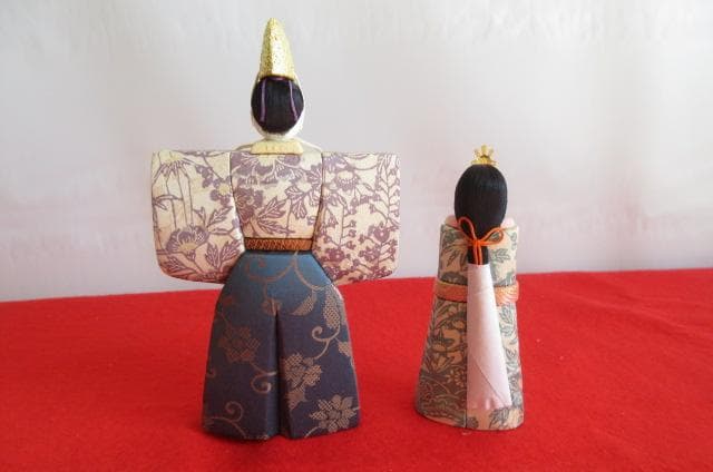 特別価格　人形作家　野村嘉光作　木目込み人形　親王びな