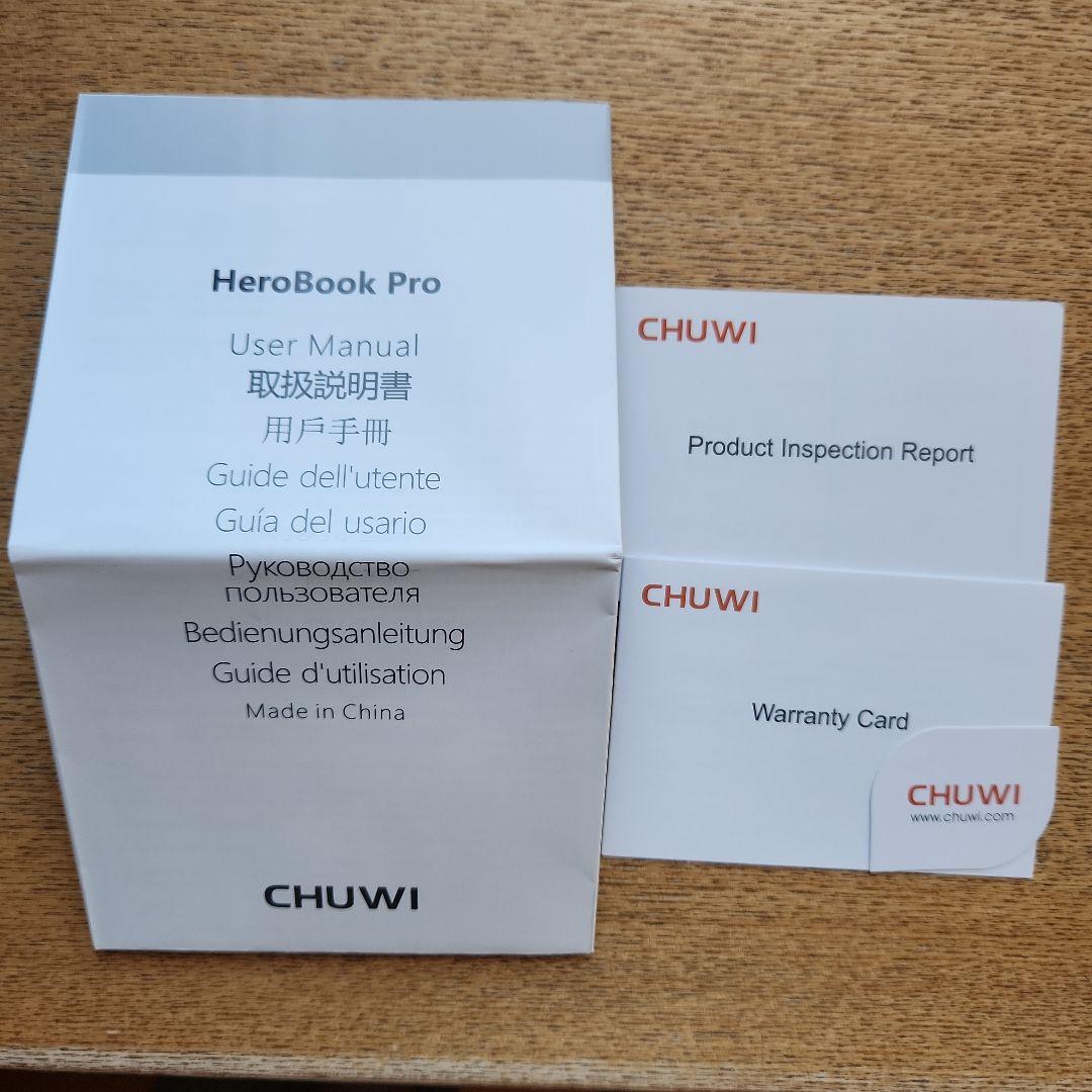その他ノートPC本体 CHUWI Hero book pro win11 N4020 8/256GB