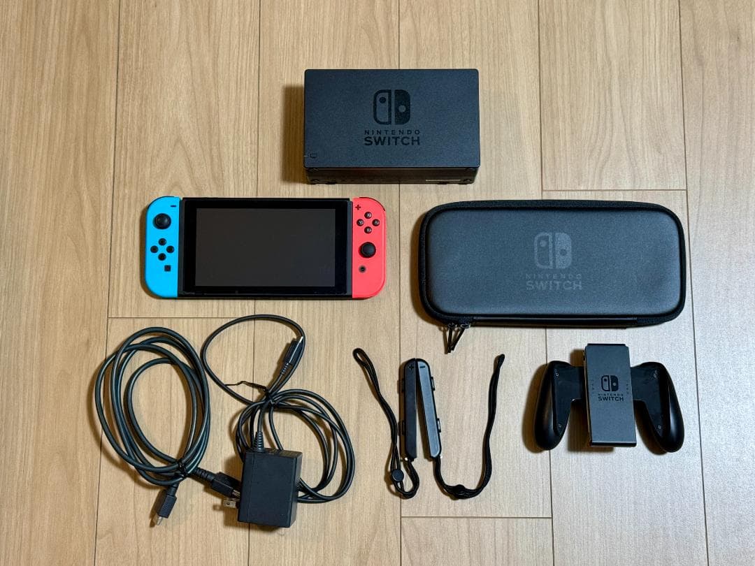 【動作確認済み】Nintendo Switch ネオンブルー・ネオンレッド 本体