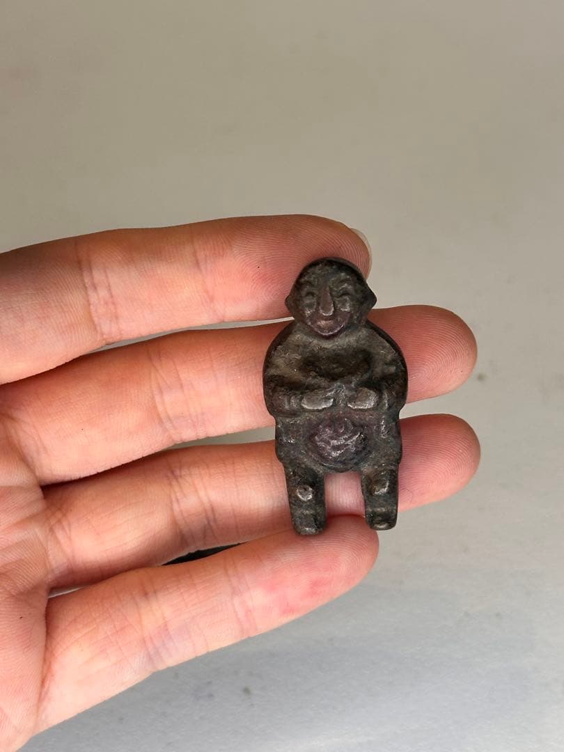 中国 銅製 置物 印章 三点セット