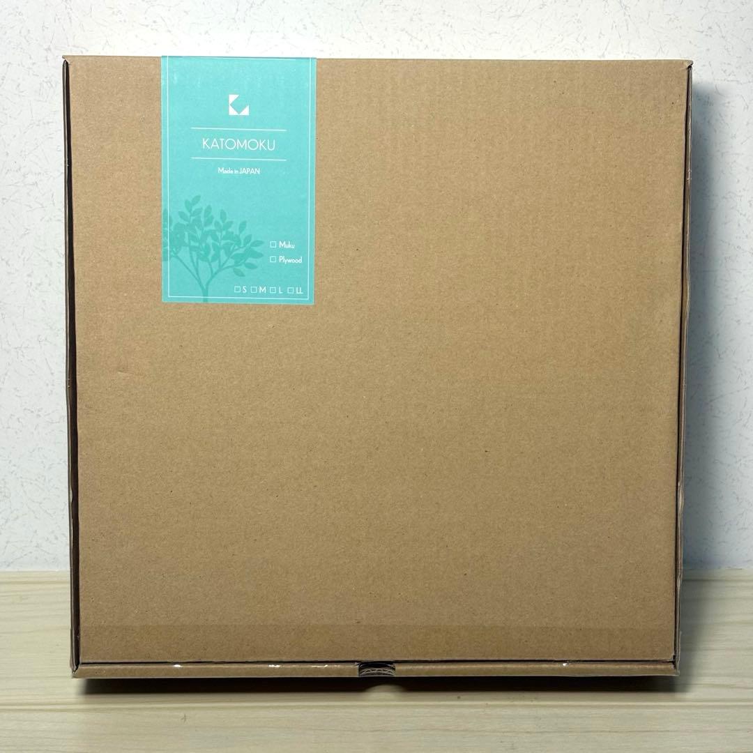 【訳アリ未使用品】カトモクKATOMOKU 電波時計 掛け時計 KM-104