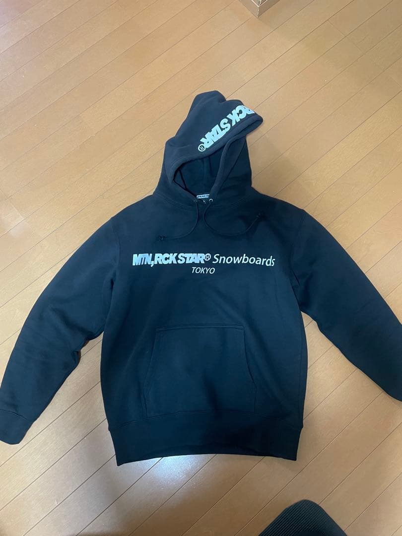 MITN,ROCKSTAR boards ブラックパーカー