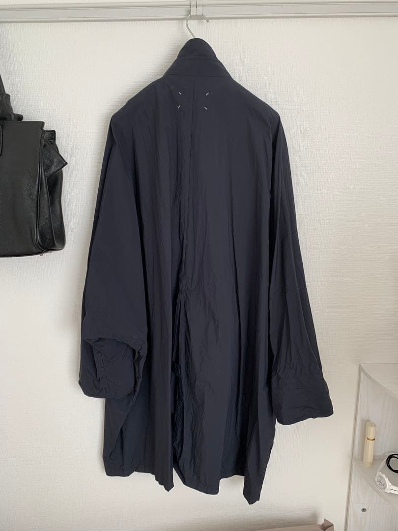 定価30万円 名作　メゾンマルジェラ　ポンチョレインコート　黒S