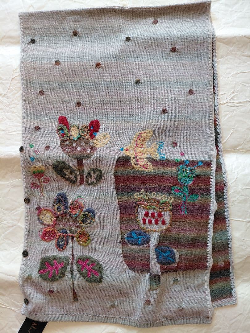 新品未使用☆サトウセンイのストール＆ボレロ