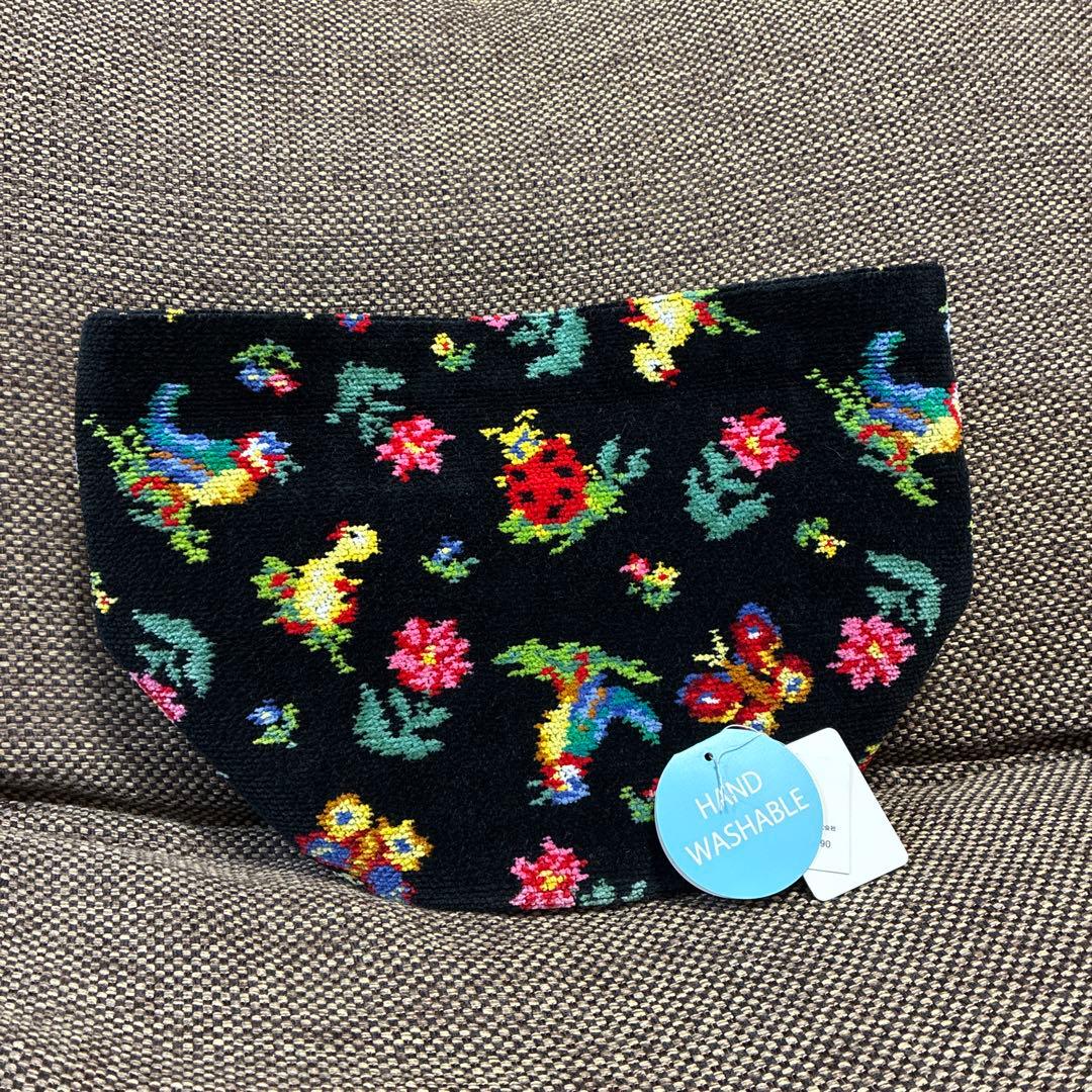 販売終了品　フェイラー　ハイジ　ファブリックバスケット　中　ブラック