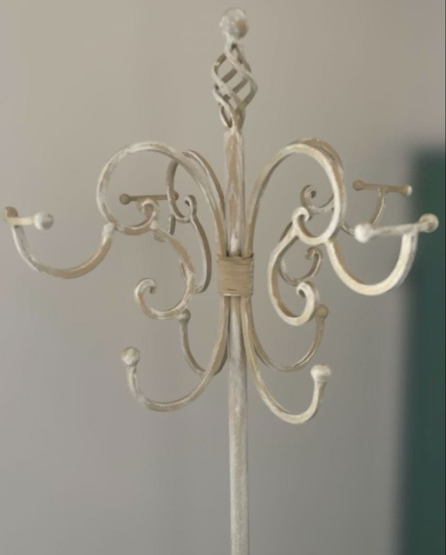 アンティーク　アイアン　傘立て　帽子掛け　コートスタンド　ヴィンテージ