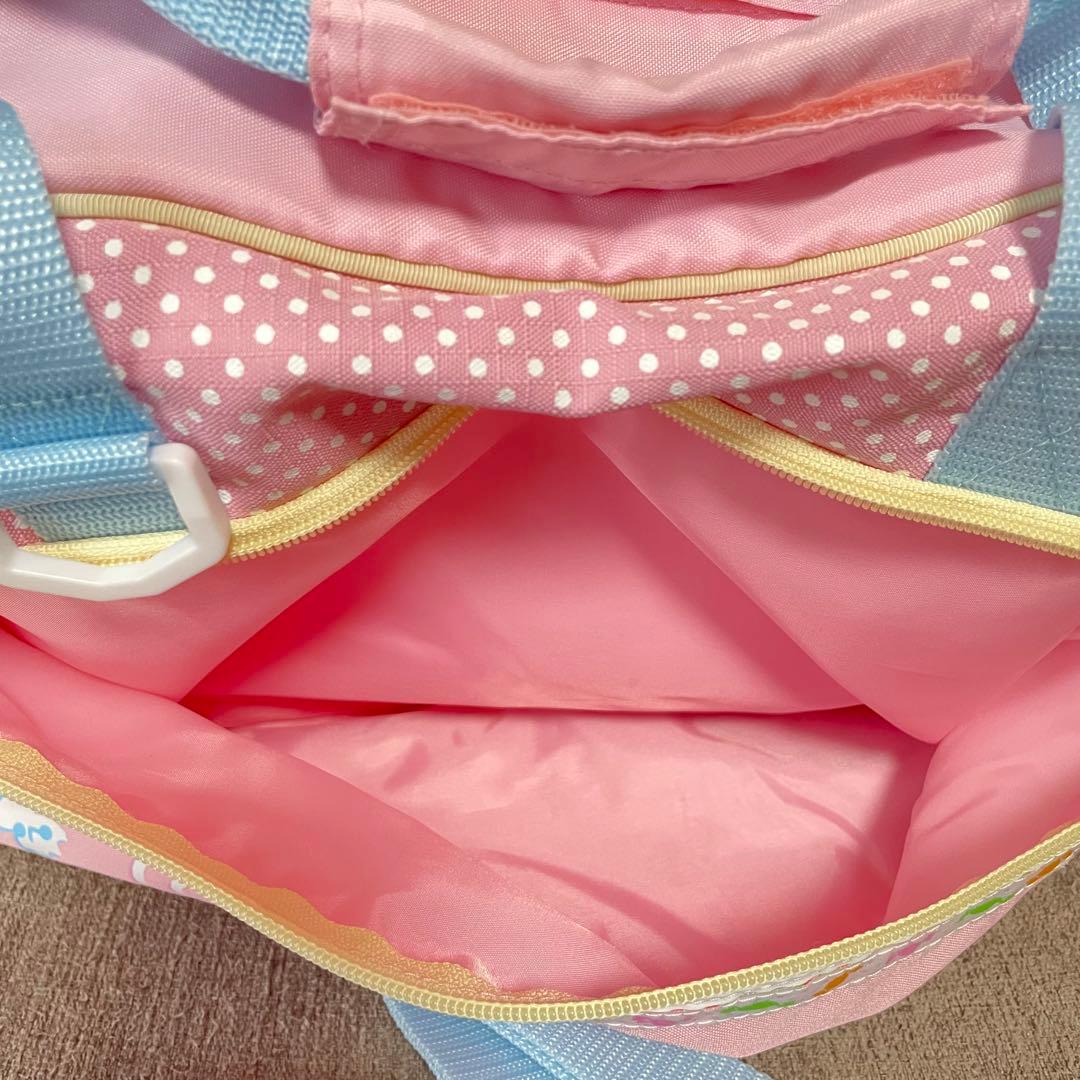 サンリオ　シュガーバニーズ　ボストンバッグ　刺繍　キャンディ キッズファッション