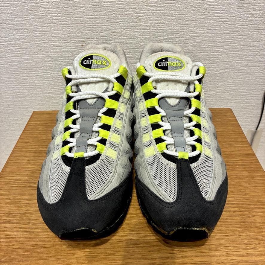 【美しきジャンク品】2008復刻 NIKE エアマックス95 イエローグラデ