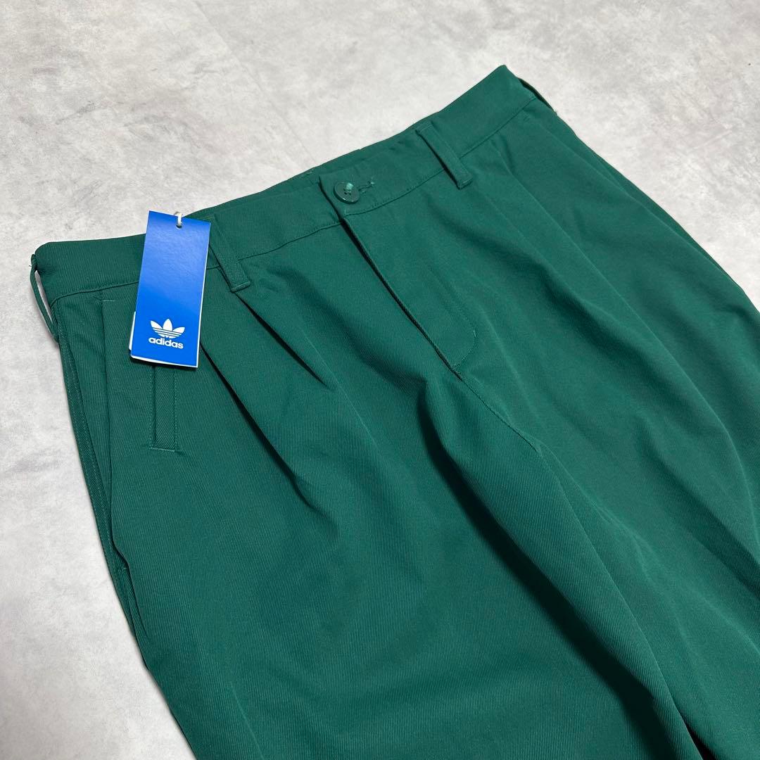 アディダス ゴルフ ローリング リンクス 100 チノ パンツ 緑 ウェア