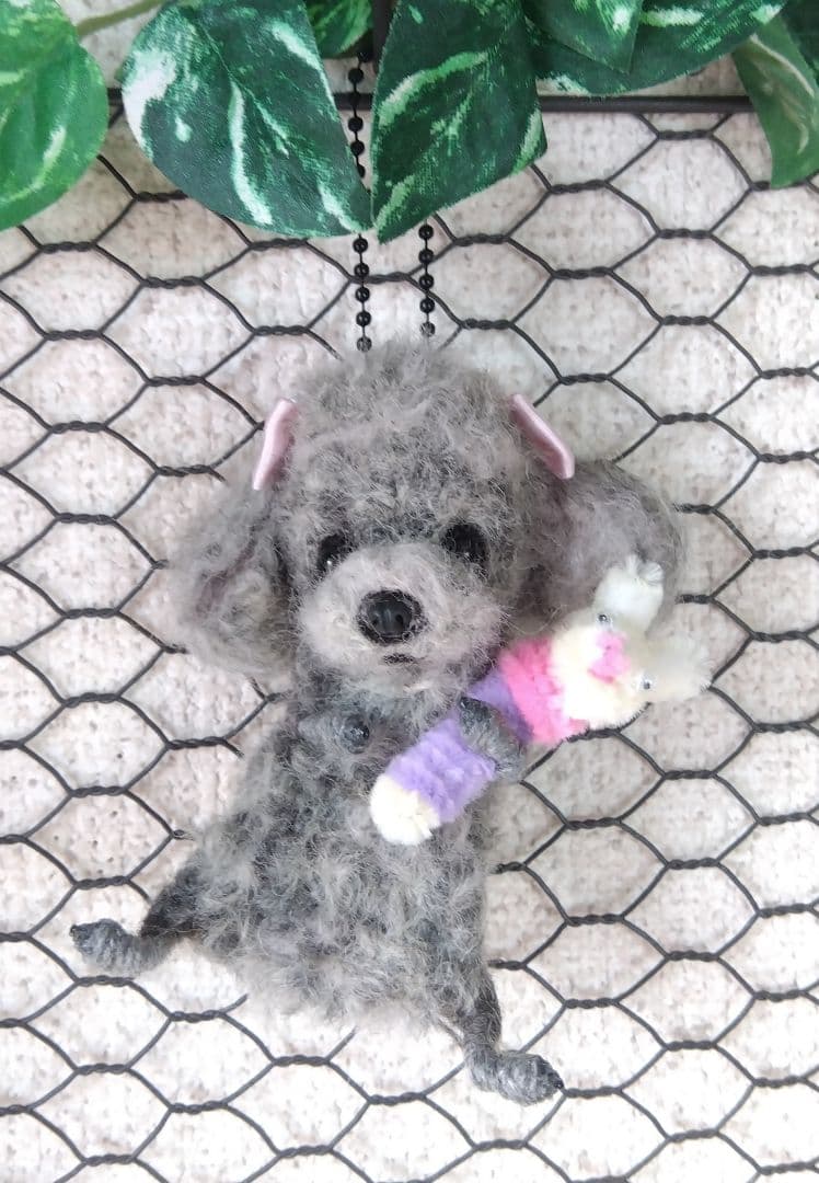 羊毛フェルト　トイプードル　チワワ　フレンチブルドッグ　ダックス