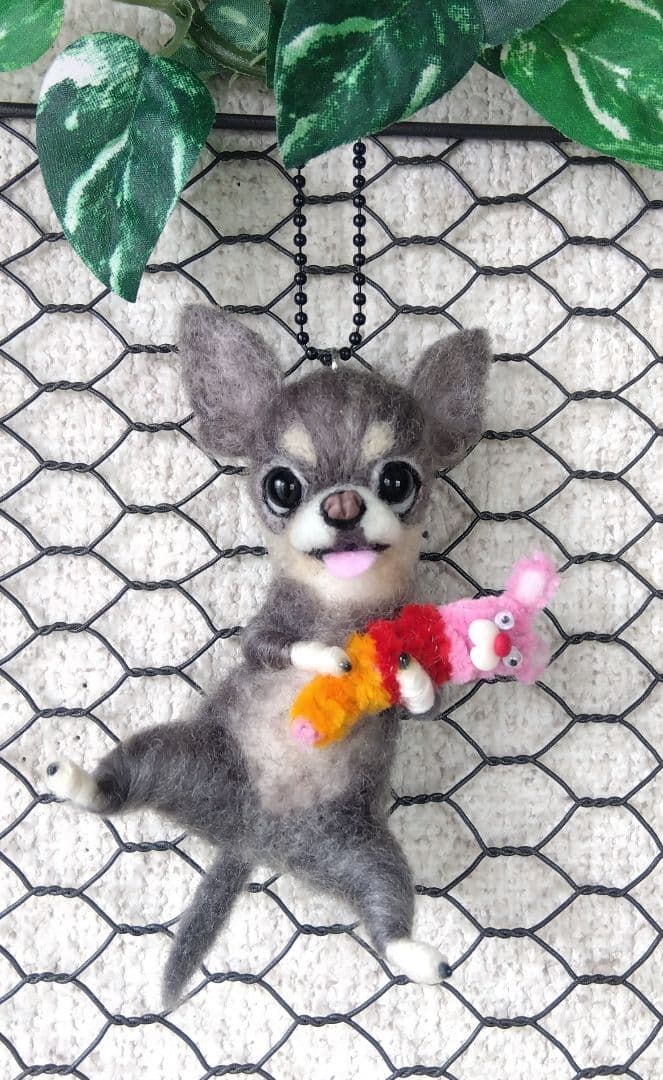 羊毛フェルト　トイプードル　チワワ　フレンチブルドッグ　ダックス