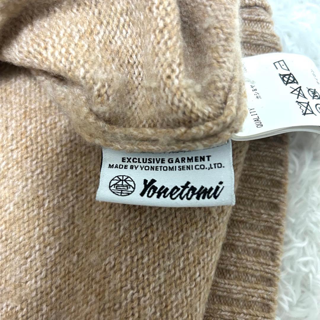 高級　COOHEM コーヘン　カシミヤカーディガン　ヨネトミ　ベージュ　M