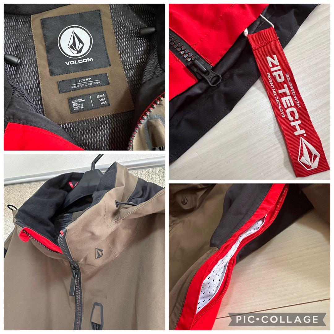 VOLCOM ボルコム スノーウェア上下セットS