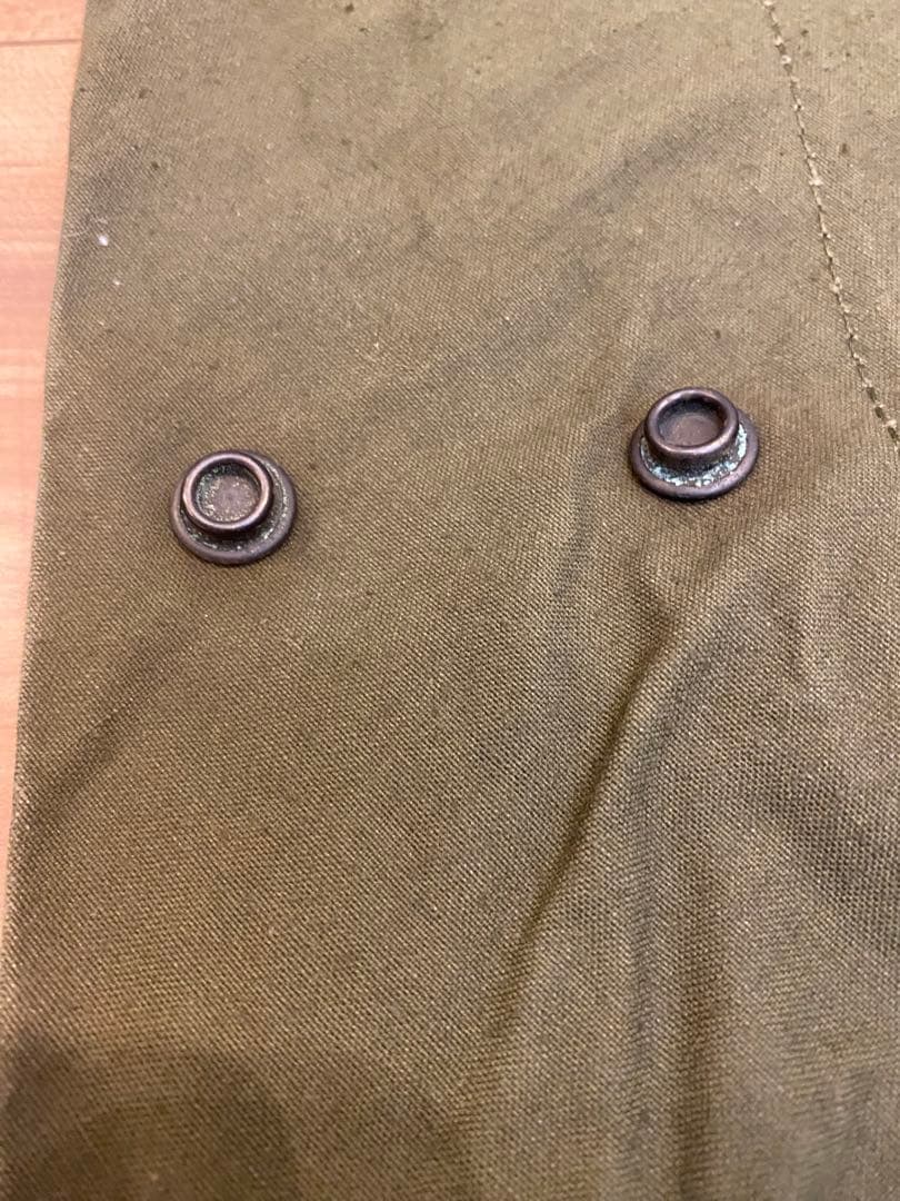 軍幕　米軍　USパップテント シェルターハーフ　89年会計　幕2枚　状態◎