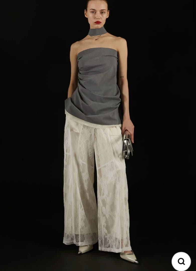 トップス Prank Project Asymmetrical Draping Bare