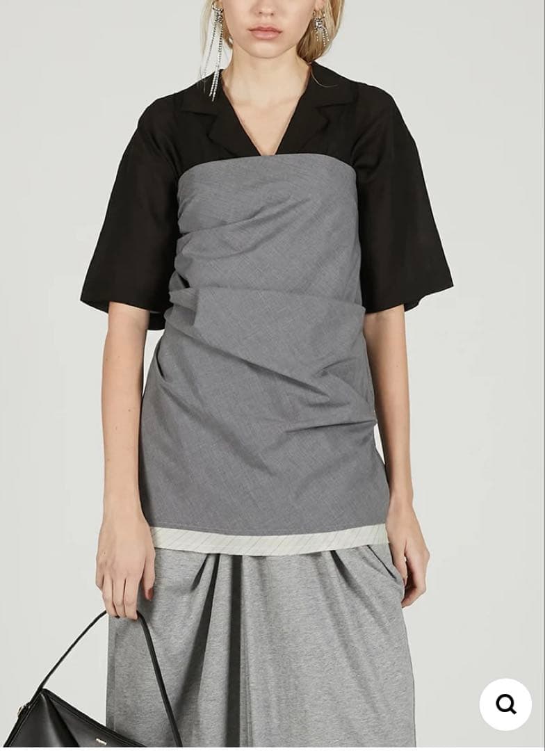 トップス Prank Project Asymmetrical Draping Bare