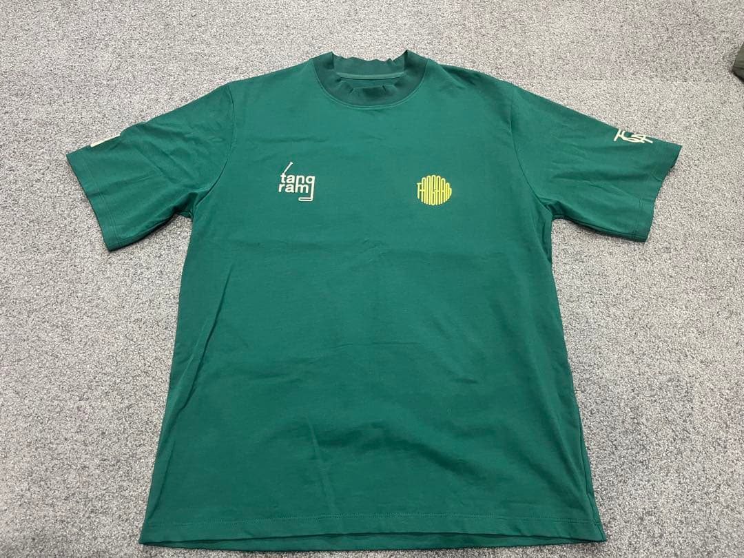 tangram ダークグリーン Tシャツ