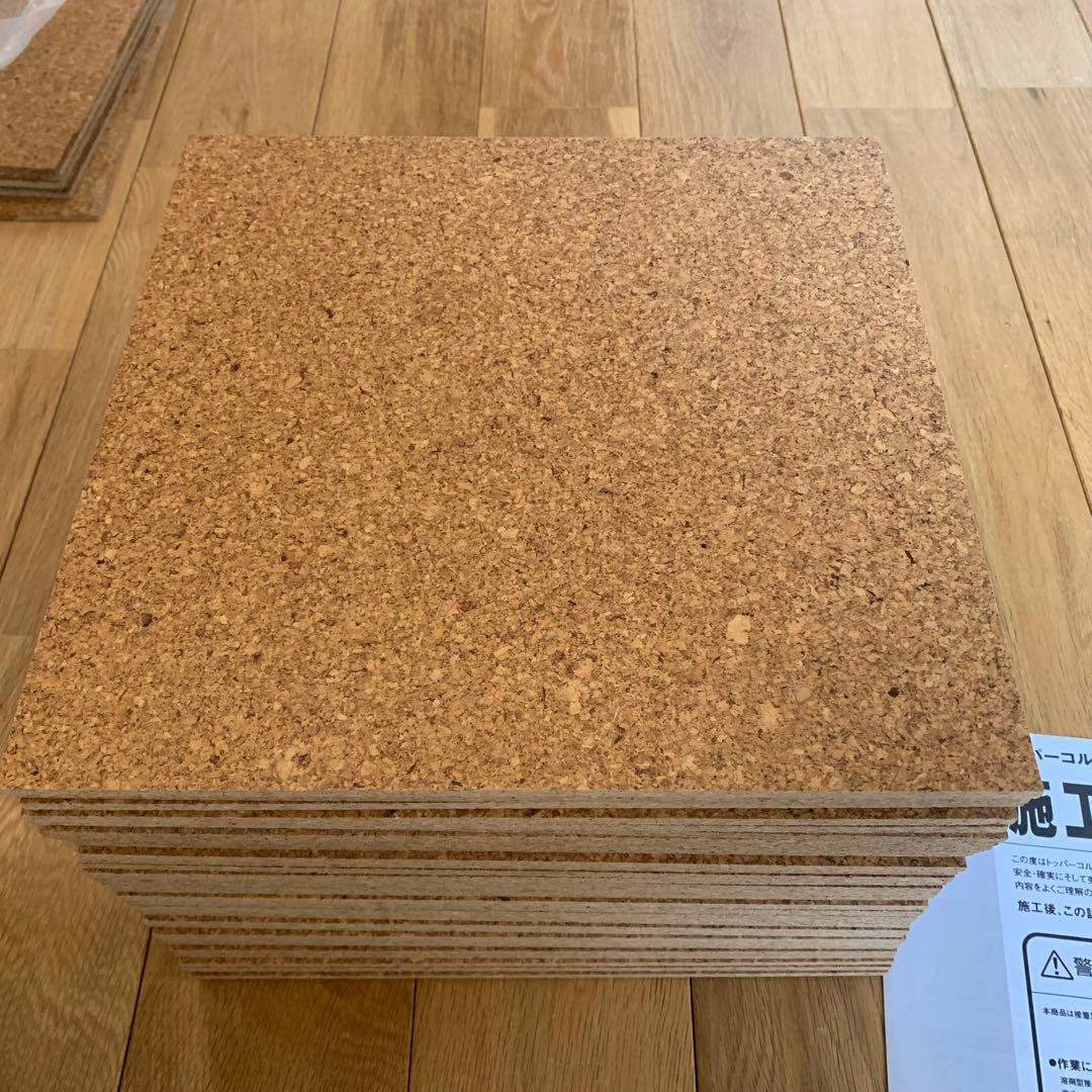 トッパーコルク　41枚　新品 300mm角 5mm厚