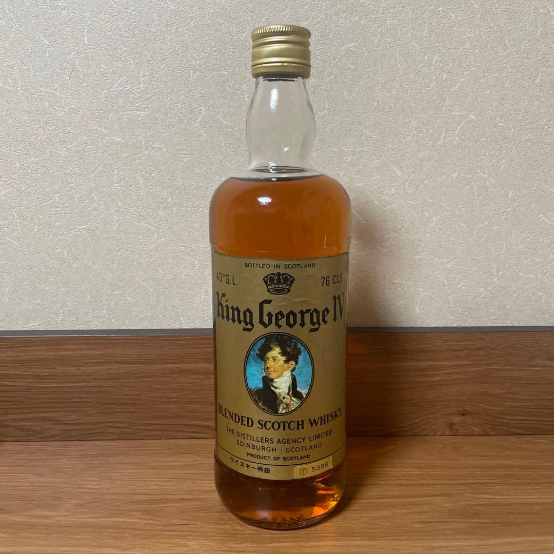 キング•ジョージ四世　 ブレンデッドスコッチウイスキー 760ml 43%