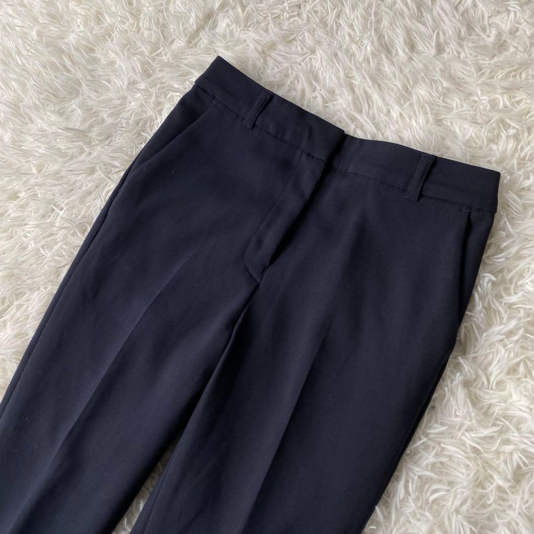 NATURAL BEAUTY BASIC ノーカラーパンツスーツ セットアップS