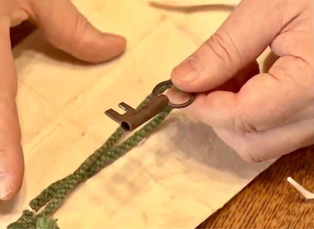 【珍品】徳川吉宗時代の目安箱の鍵？歴史的発見？