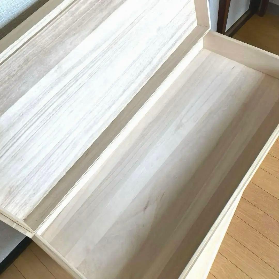 着物収納ケース　桐衣装ケース　3個組　桐たんす