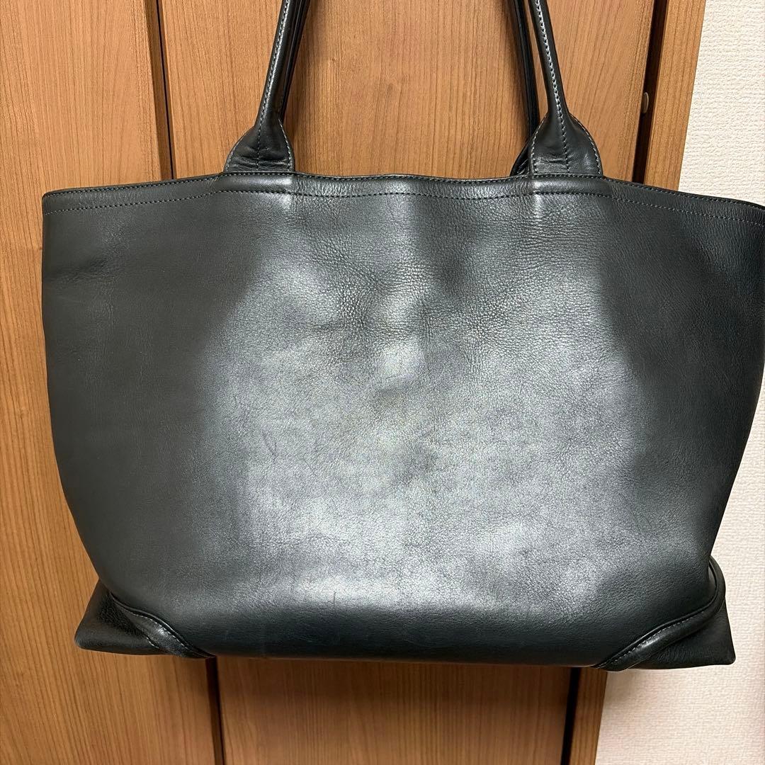 FIVE WOODS ダークネイビーレザー トートバッグ