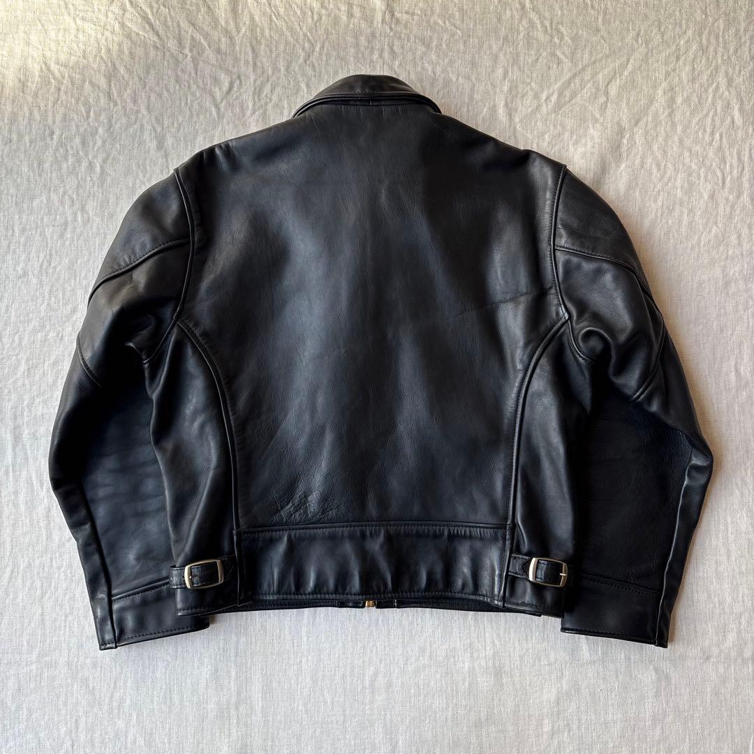 VANSON バンソン TALON 襟付き シングルライダース 希少 40
