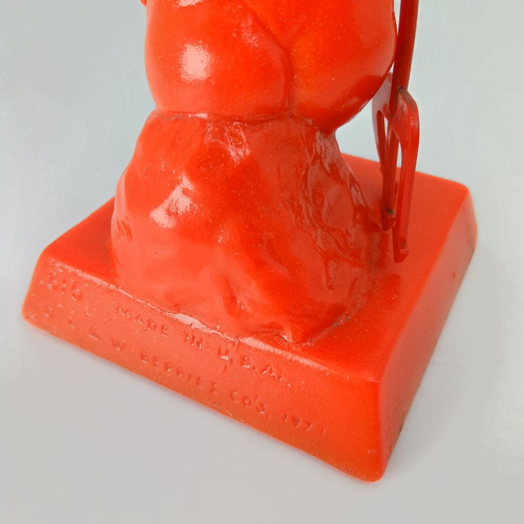 ②70s レッドデビル シリースカルプ メッセージドール フィギュア